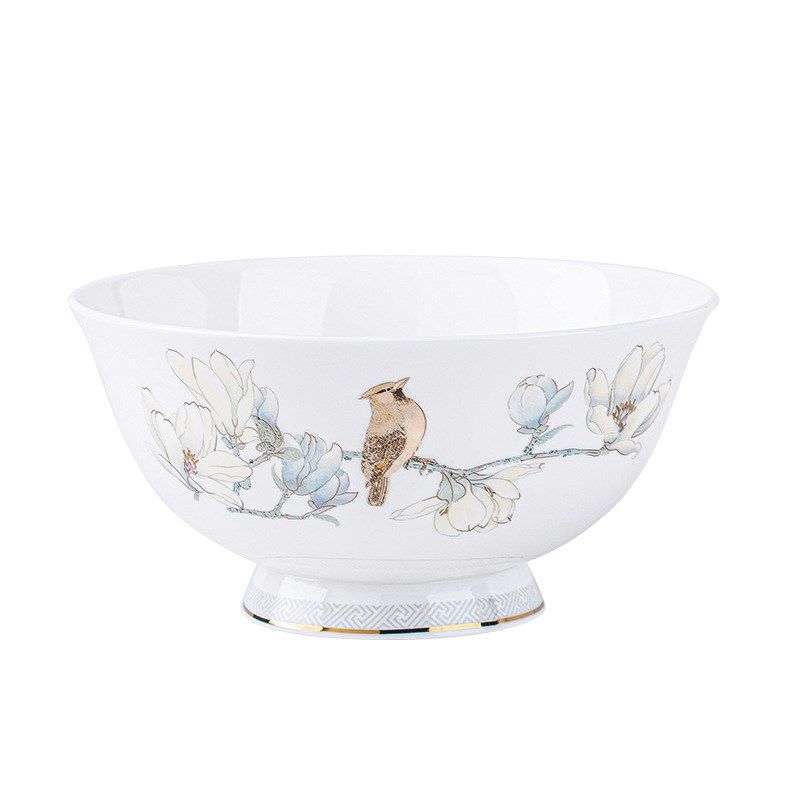 碗碟餐具套装景德镇家u用新中式碗碟套装陶瓷骨瓷餐具套装,餐饮具,餐具瓷器套装,淘宝优惠券,粉丝福利购,淘宝优惠卷