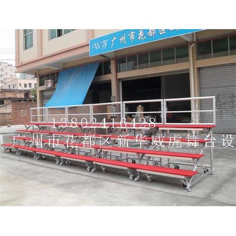 广州折叠合唱台,铝合金合D唱台,学校合唱台,合影架