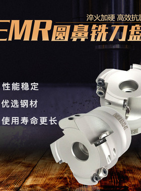EMR 圆鼻铣刀盘5R 50 63 6RI50 63 加工中心铣刀刀具