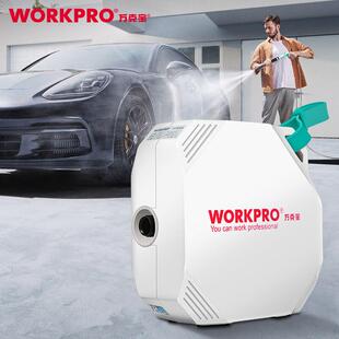 家用清洗机锂电充电高压水枪空调玻璃清洗机18V 万克宝 WORKPRO