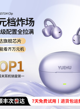 悦虎洛达昇龙clip华强北1571AM耳夹式AI蓝牙耳机重生之耳机店老板