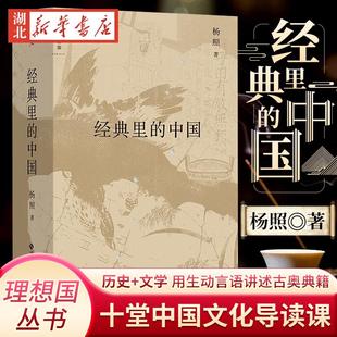 理想国 经典里的中国 全新修订版 经典摆渡人杨照的十堂中国文化经典导读课 带你走进中国的轴心时代 国学文化 老子庄子史记的读法