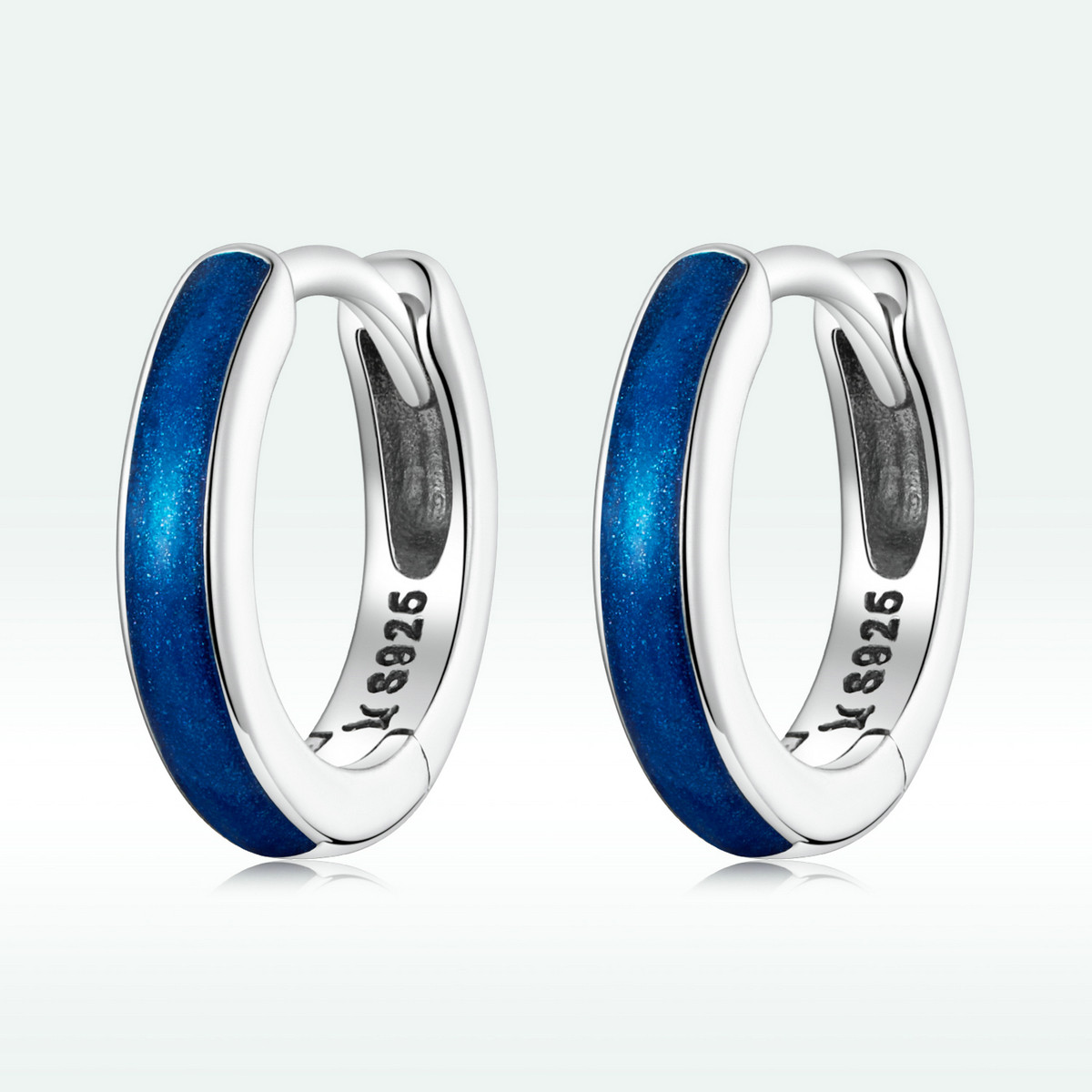 简约耳扣时尚克莱因蓝纯银耳钉s925镶钻女款银耳环,饰品/流行首饰/时尚饰品新,耳环,淘宝优惠券,粉丝福利购,淘宝优惠卷