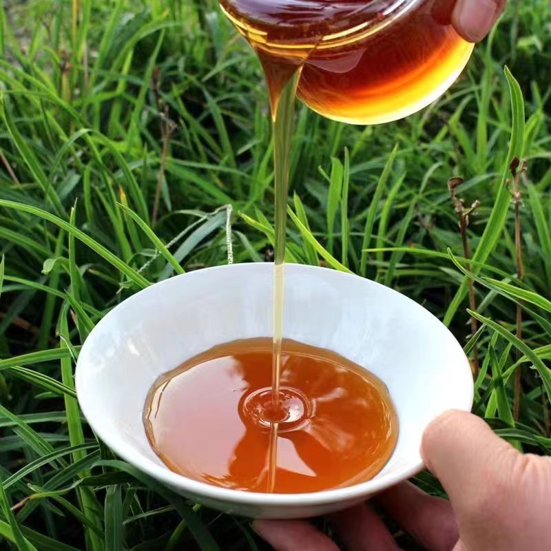 蜂场直发土蜂蜜农家自产无添加百花荆条结晶采野生正宗洋槐花峰蜜