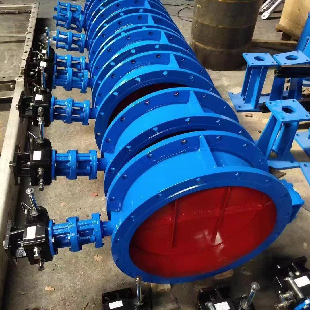 涡轮头手动通风蝶阀不锈钢电动蝶阀气动通风蝶阀通风调节蝶阀