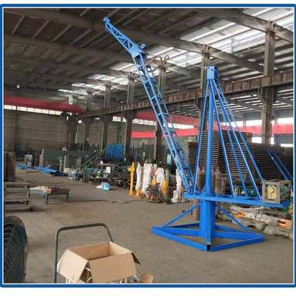 旋转桅杆吊钢结构起吊机起重机码头鱼塘钓鱼机码头起重机