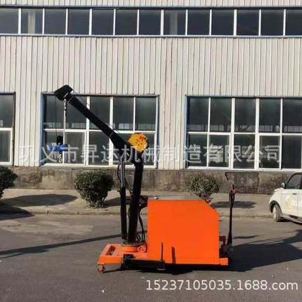 机械配重型移动式小吊机移动式小吊车60度旋转单臂起重机