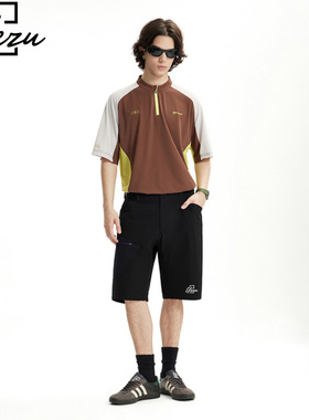 EFEZU Gorpcore山系户外速干吸湿排汗休闲百搭宽松骑行运动短裤