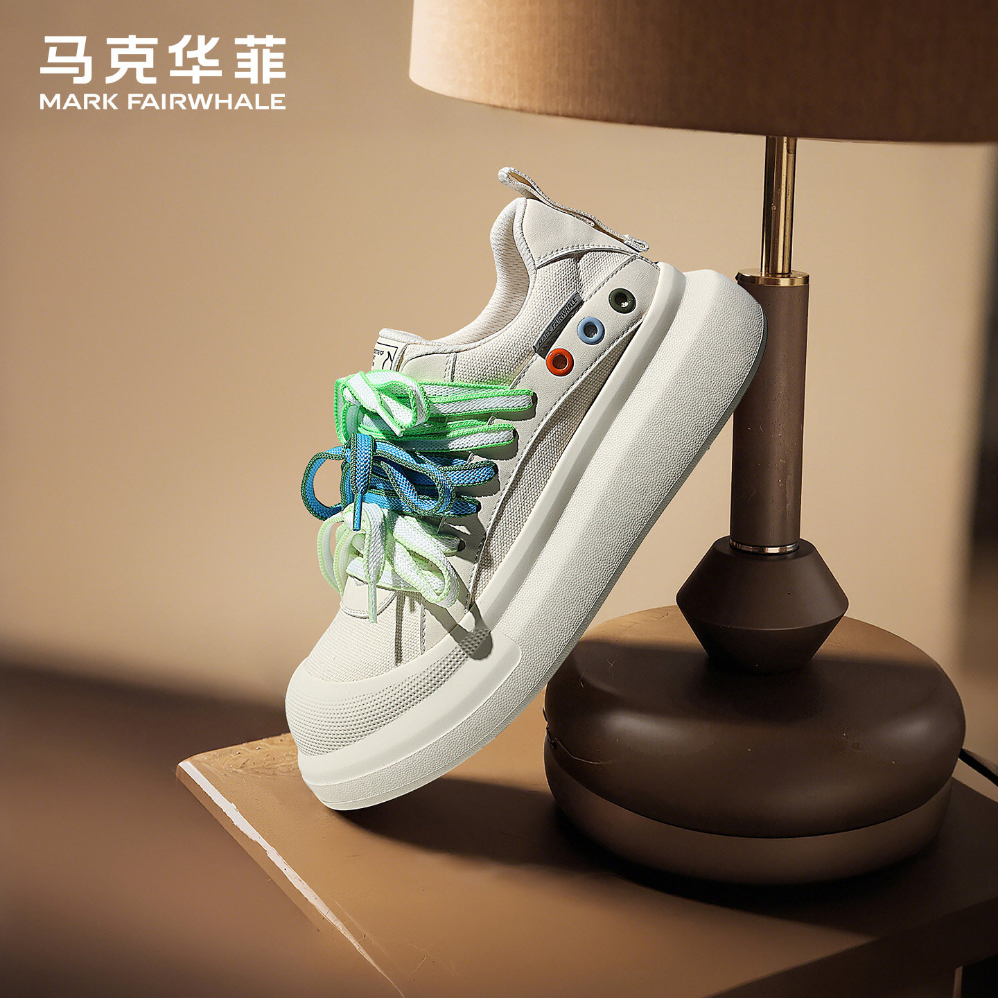 马克华菲官方旗舰男鞋休闲运动鞋