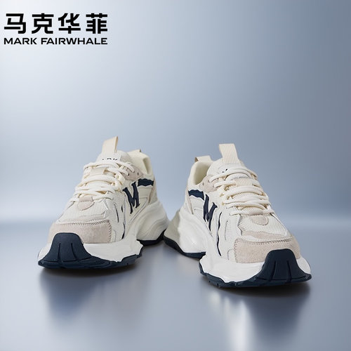 马克华菲官方正品男鞋潮流老爹鞋