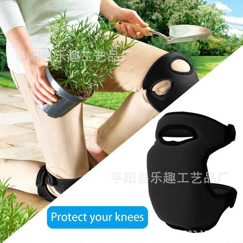 Knee pads 园艺膝盖垫柔软舒适膝盖防护垫超厚的记忆可调节的膝盖
