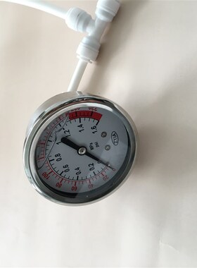 新品自来水水压力表检测测试仪家用净水器K水压安装检测工具转接