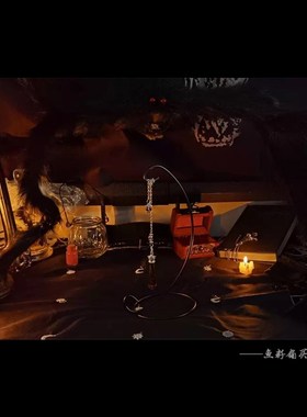 极速鱼籽铺天然水j晶项链摆子吊坠入门套装白紫粉茶黄水晶黑曜石