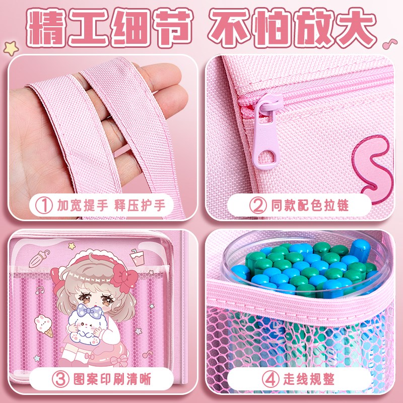 新品补习袋手提袋拎书袋小学生用男孩女童书包大容V量文件袋帆布