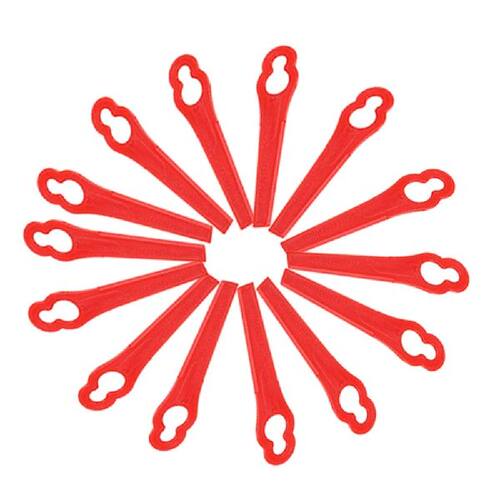 新品100Pcs Replacement Grass Trimmer Blades Spare Part. Lawn