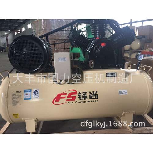 厂家供应W-1.6/10活塞式皮带式空气压缩机整机适配7.5KW