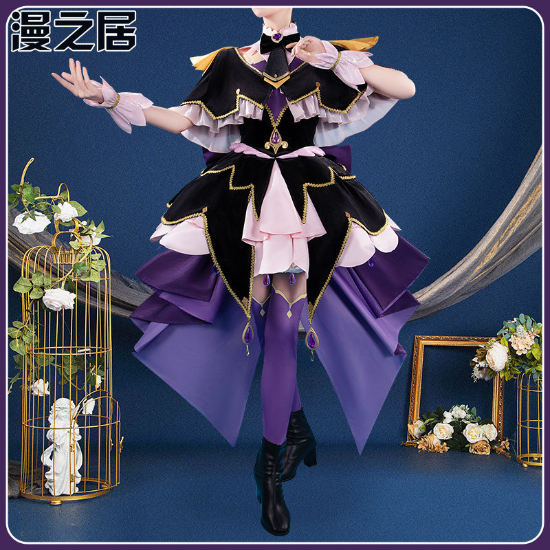 漫之居名侦探光之美少女cos服奥秘天使黑q森亚露露卡cosplay服装