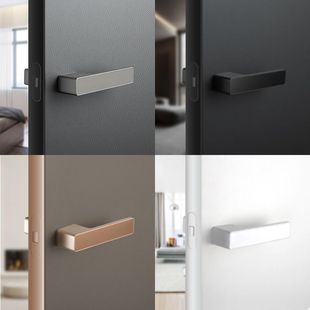 米思同款极简生态门锁新款隐形双面极简老款房门锁门双面锁通用型