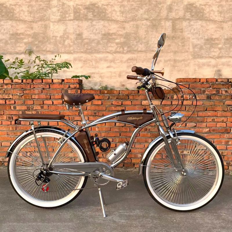 26寸复古自行车英伦老式变速出口单车电镀男女轻便公路通勤老爷车