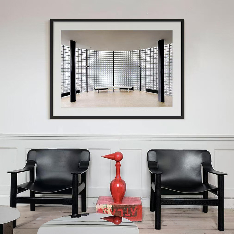 中古风挂画轻奢法式客厅沙发后装饰画餐厅壁画卧室高级感现代简约