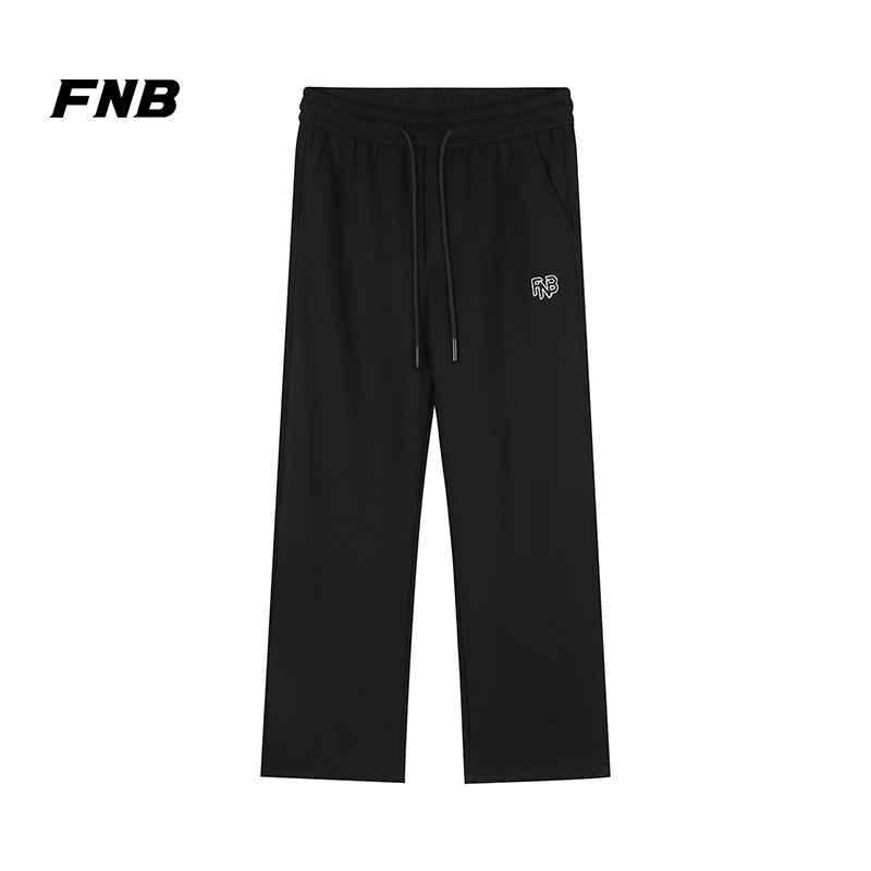FNB潮牌24秋季新款休闲裤直筒阔腿裤男孩裤子百搭显瘦宽松运动裤