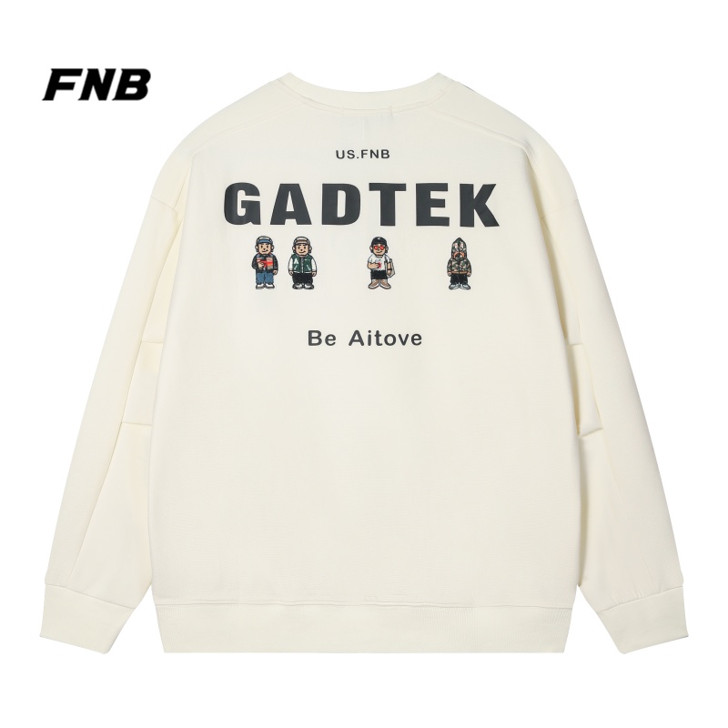 FNB潮牌秋装新款圆领套头卫衣