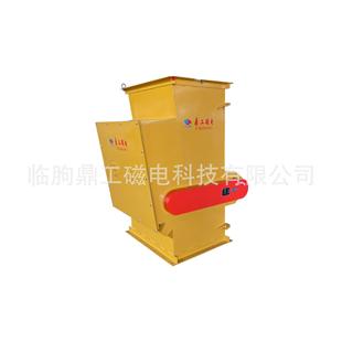 管道自卸式除铁器供应商鼎工磁电 悬挂式永磁除铁设备制造