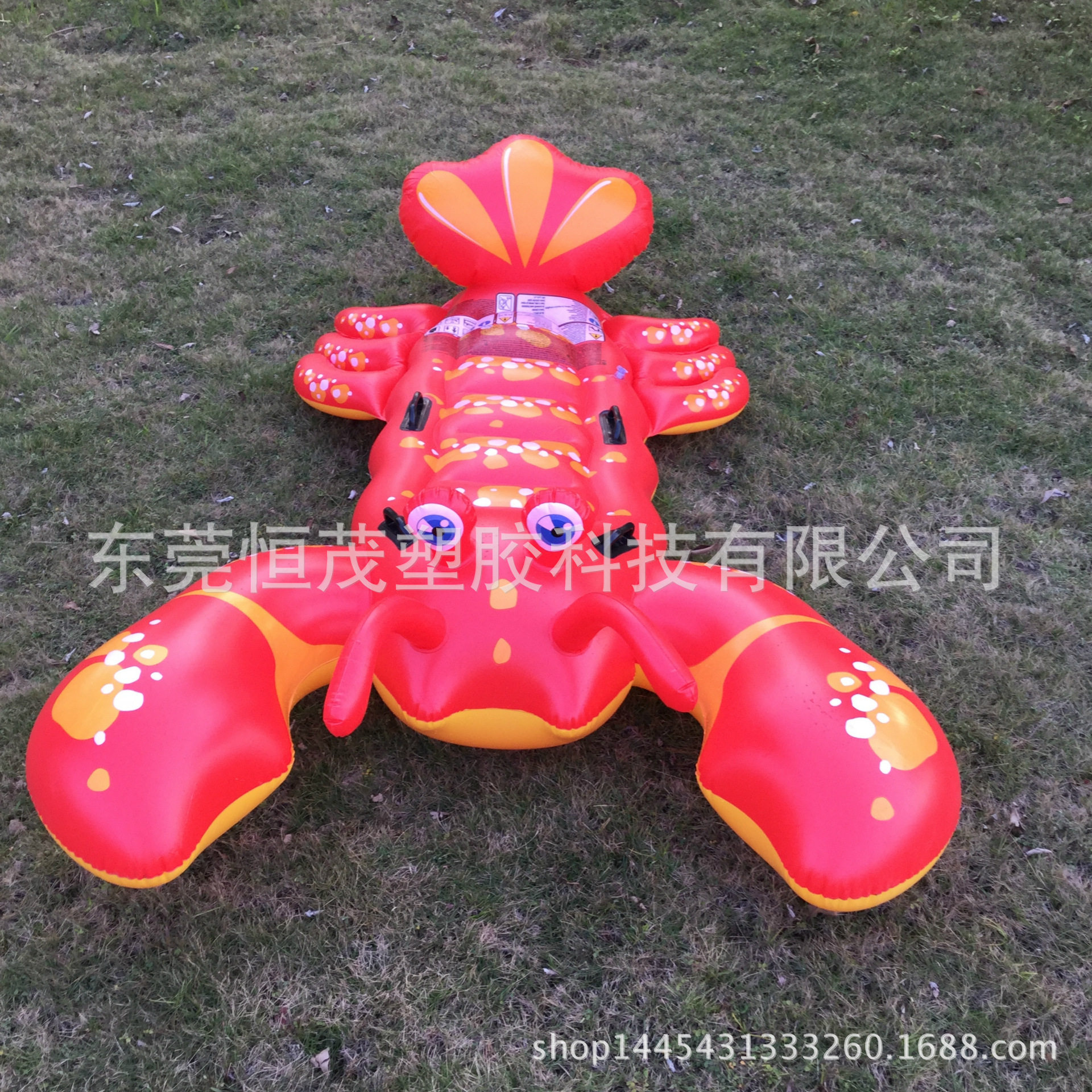 工厂直销现货充气大龙虾浮排水上成人超大鲸鱼乌龟坐骑批发充气船