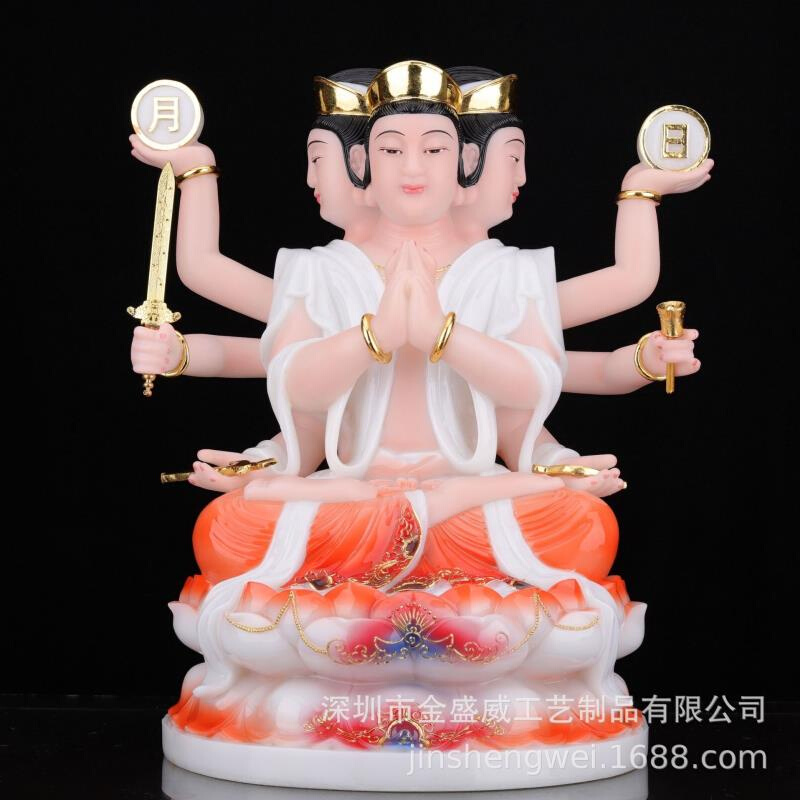 空心斗母元君像12寸斗母像16寸19寸斗母像斗母