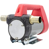 挖掘机12v24j伏直流电动油泵大流量加油泵自吸泵柴油吸油泵抽油泵