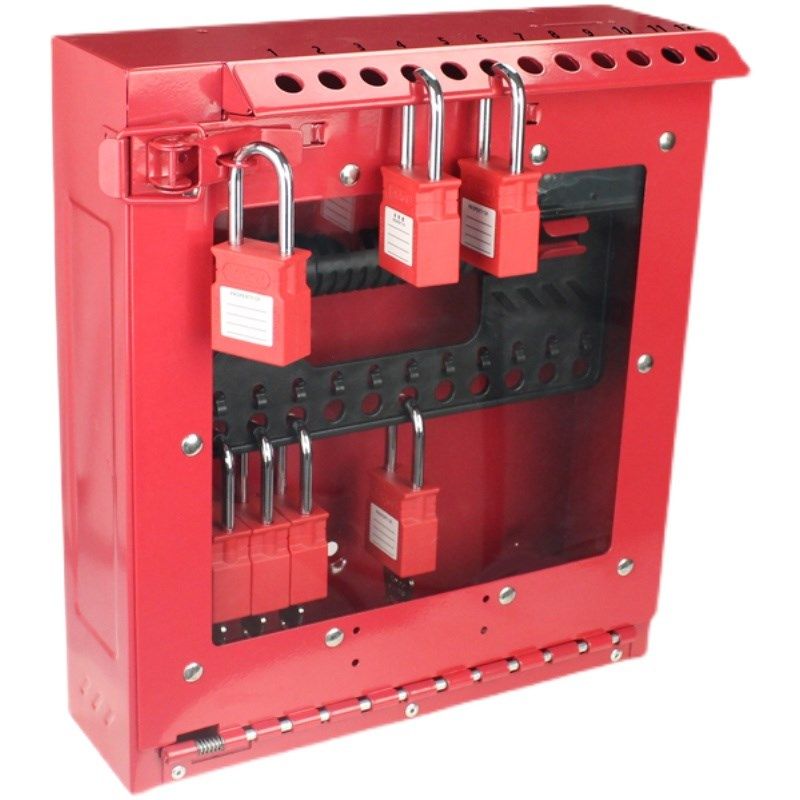 工业锁具工作站管m理箱可拆卸透明刮板停工可携式工程挂锁箱子,基础建材,特殊用锁,淘宝优惠券,粉丝福利购,淘宝优惠卷