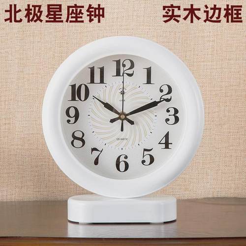 q683实木座钟客厅复古欧式酒柜静音时钟O表新中式博古架台钟