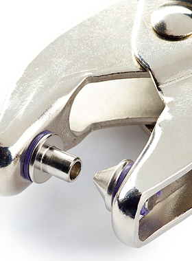 德国 Prym 39090x0带穿刺工具的钳子 紫色钳子套装