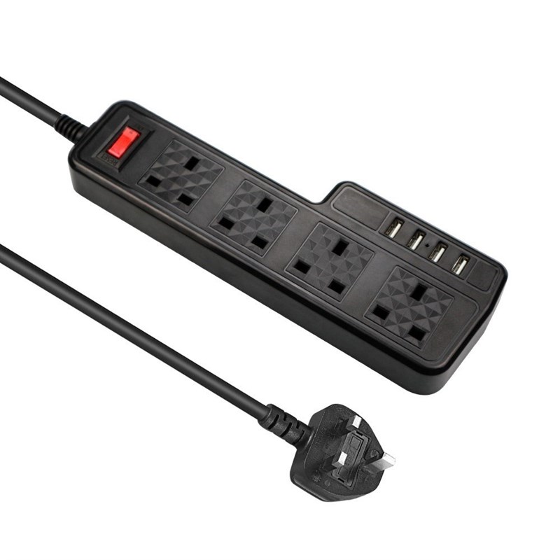 条形浪涌保护器USB Etetio SHoets 4 Way UK