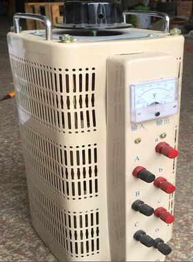 380V/0-380VTSGC2-1.5KVA三相调压器输入380OV输出0-430可调变压