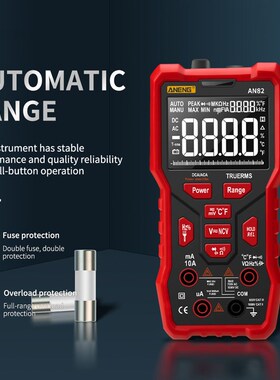 ANENG AN82 Multi-functional NCV DigitalK Multimeter Handheld