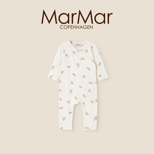 MarMar2026秋冬新品婴儿长袖长裤连体服男女宝宝哈衣爬爬服内搭