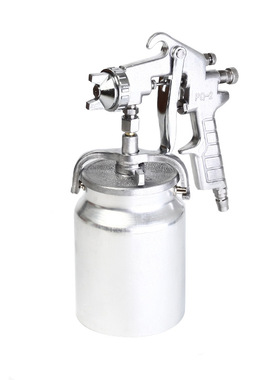 高压油漆喷枪空压机气泵专用下壶w773.0大口径高雾化气动油漆喷枪