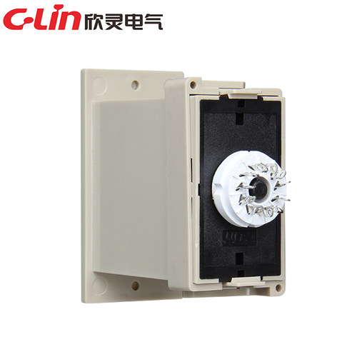 欣灵牌时间继电器HHS1-1 DH14S AC220V AC380V DC24V数显通电延时