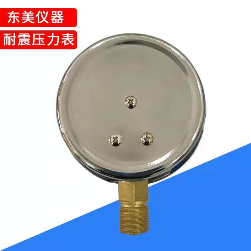 YN100耐震压力表0-0.6/1.6/2.5MPa水压油压液压表抗震径向安装