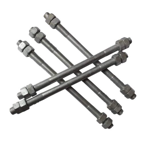 热镀锌双头螺杆套装电力横担专用M16M18*200*250*280*300*320*500