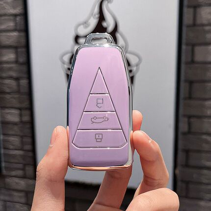 专用22款东风启辰星车钥匙套21款大V天王版启程星享版包扣高档壳