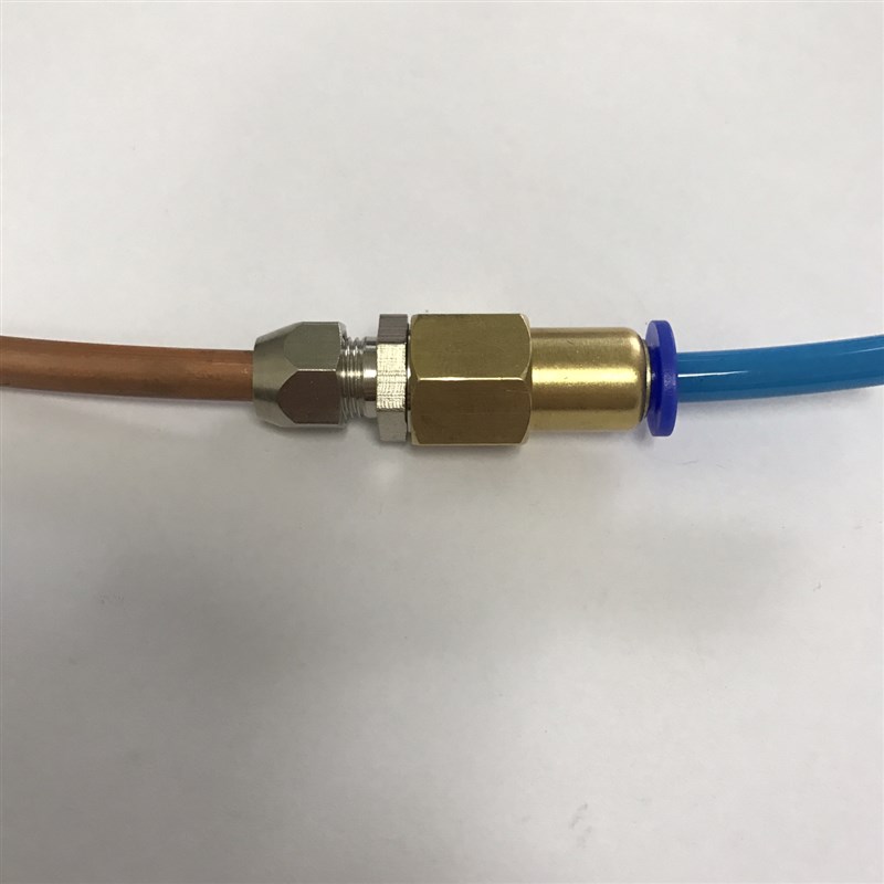 PU管气管接头转铜宝塔接头硅胶软管8-6快插PU硬管接头468101214mm