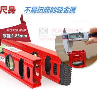 KAPRO带磁方管水平尺779迷你水平仪高精度测量以色列开普路 嘉宝