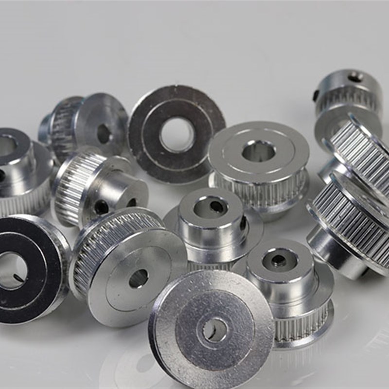 3d打印机1:3减速传动同步轮2gt 16 48齿铝合R金传动皮带轮配件内