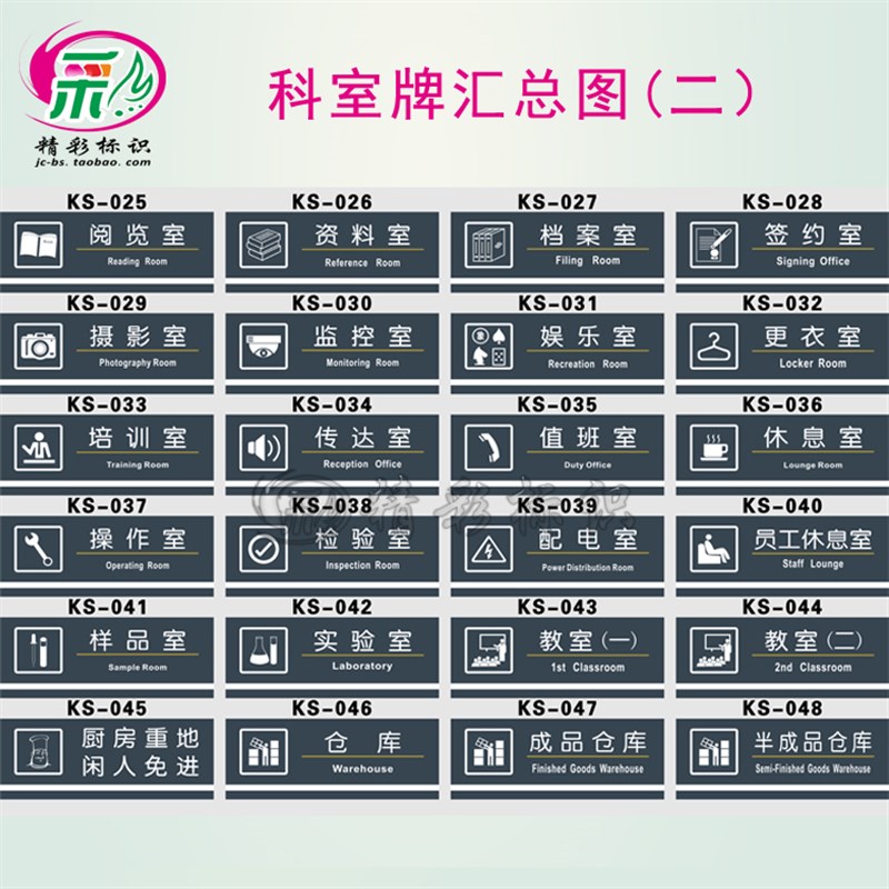 极速新款亚c克力展示厅科室牌公司部门牌办公室标识标志指示牌标