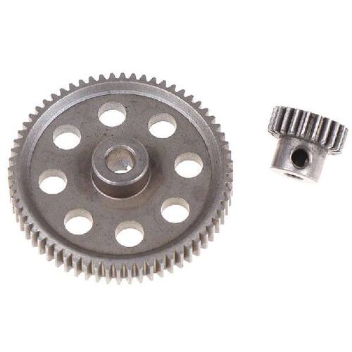 极速2pcs (21t+64t) 11184 11181 differential metal mainZ gear