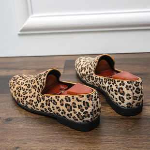 极速2022 Loafers Shoes Meun Leopard Fashion Mens Casual Shoe