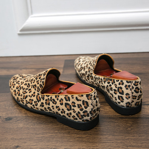 极速2022 Loafers Shoes Meun Leopard Fashion Mens Casual Shoe