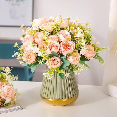 极速Attractive Artificial Bouquet Clear TextureU Artificial
